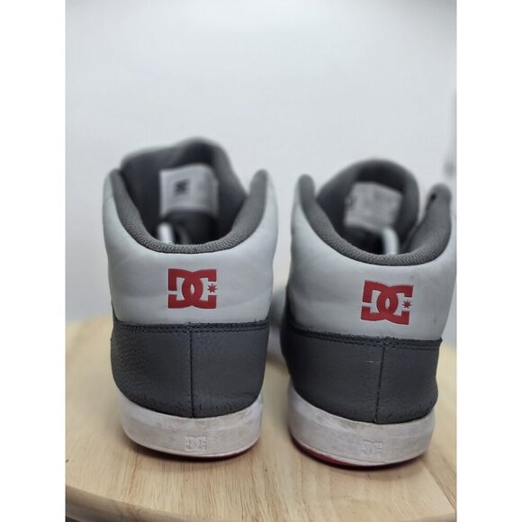 DC CURE HI TOP Men's Gray Skate Inspired Sneakers SHOES Size 9 ADYS400072 - Picture 5 of 8